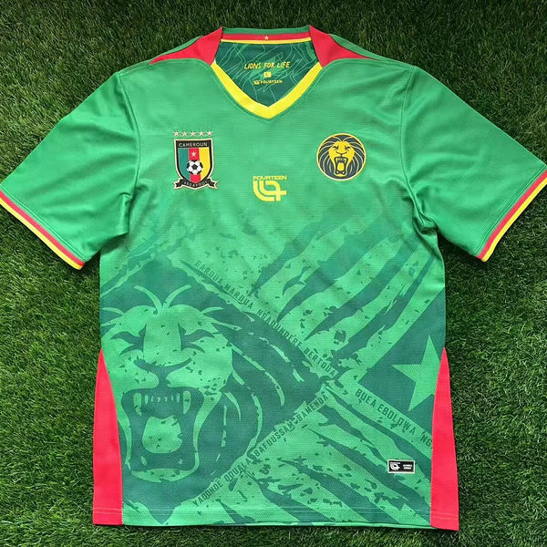 Maillot CAMEROUN 2025/2026 Version Fans — Maillot de football