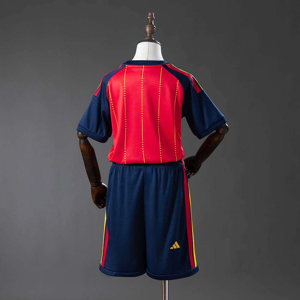 Maillot Espagne pour enfant 2026 Home Coupe du Monde — Maillot de football