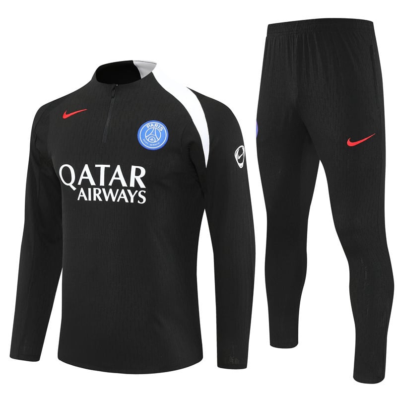 Survêtement Enfant PSG Training 2025/26 Noir