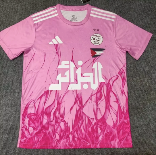 Maillot Algérie Concept Rose Spécial 2025 — Maillot de football