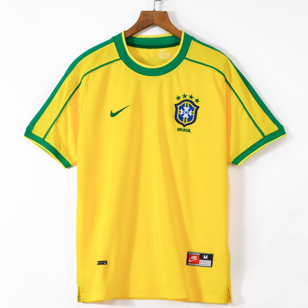 1998 Maillot Brésil Domicile Rétro — Maillot de football