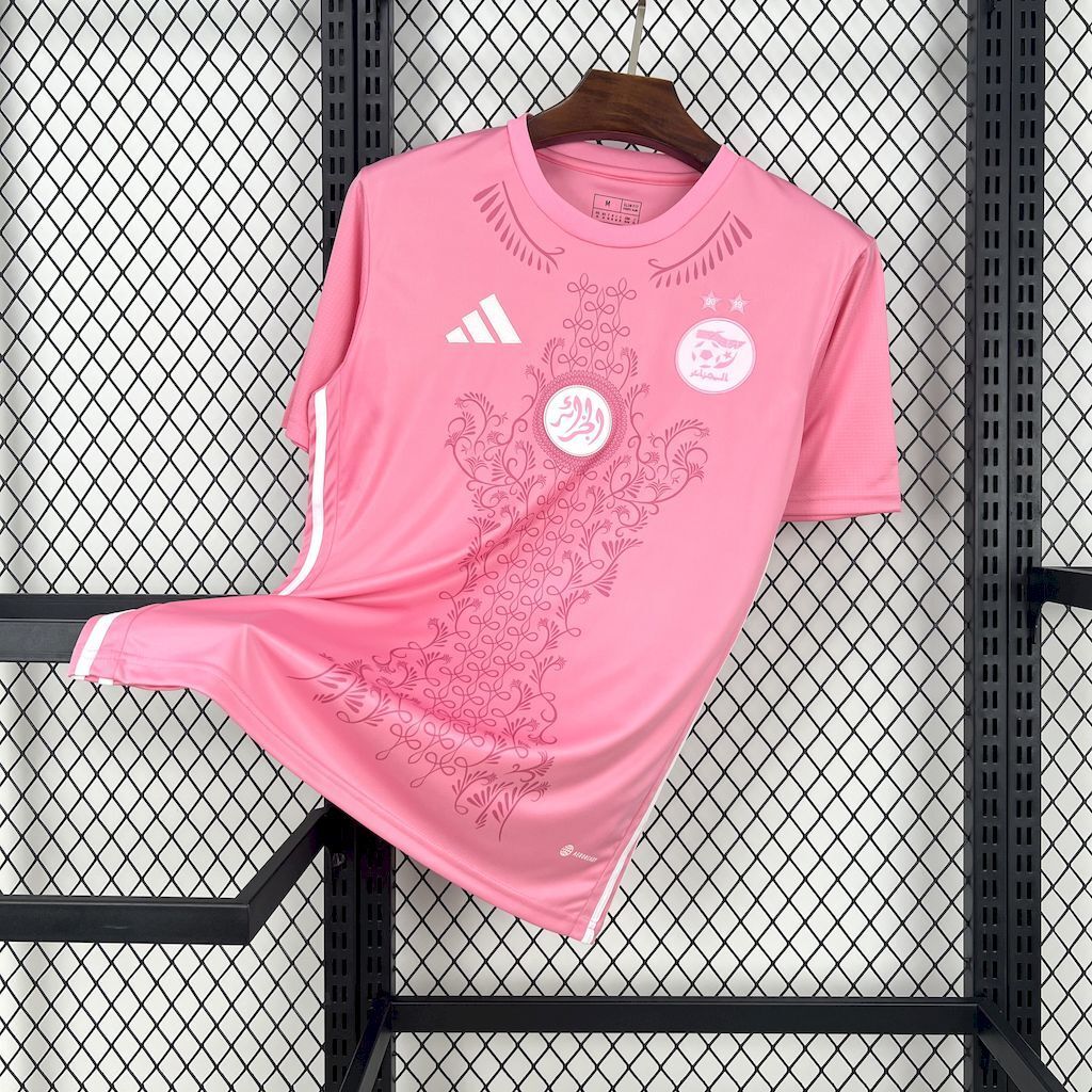 Maillot Algérie ROSE Fan Version 2025 — Maillot de football