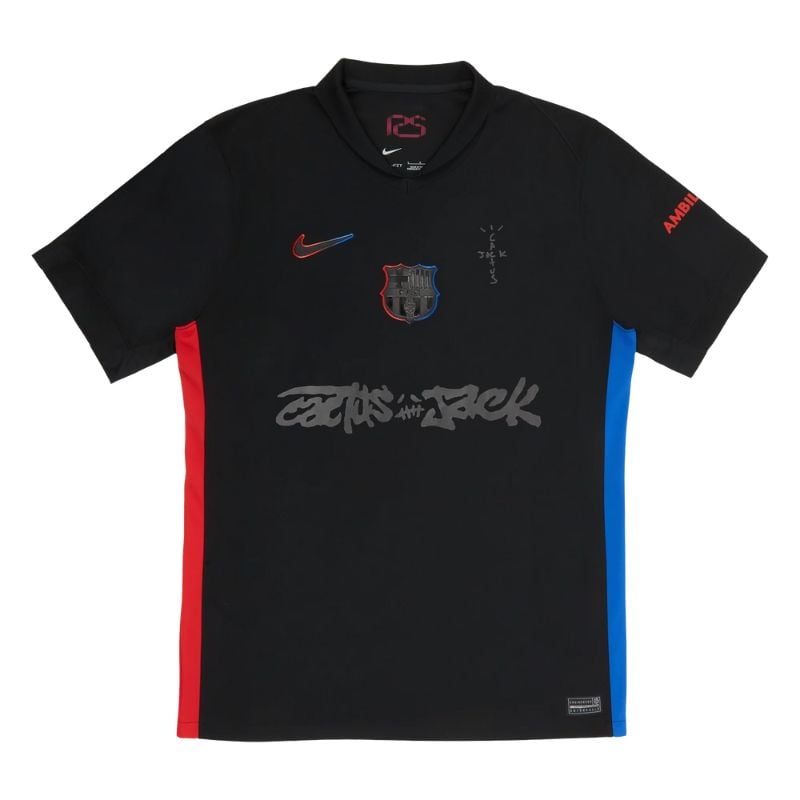 Maillot FC Barcelone x Travis Scott 2025 Extérieur – Cactus Jack
