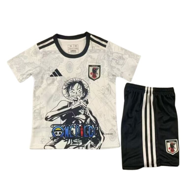 Kit Enfant Manga Luffy Noir Blanc