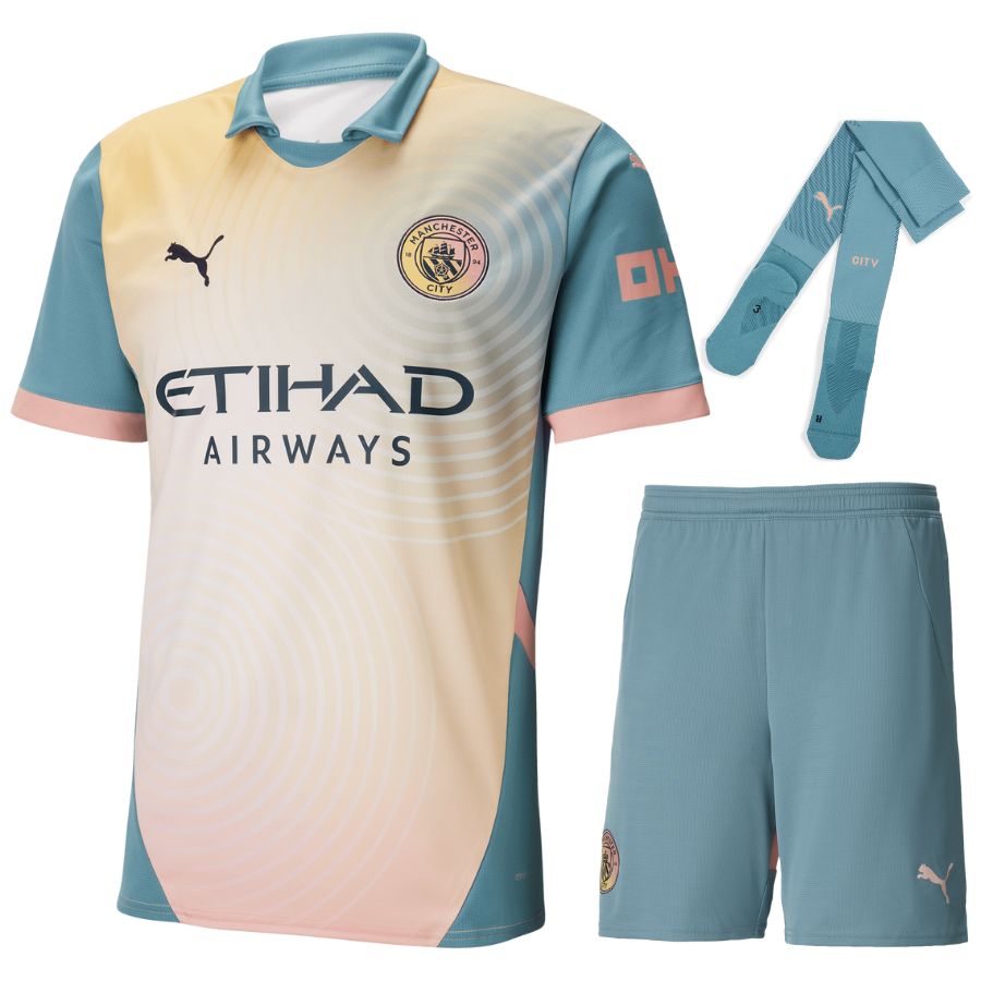 Maillot Kit Enfant Manchester City « Definitely City » 24/25