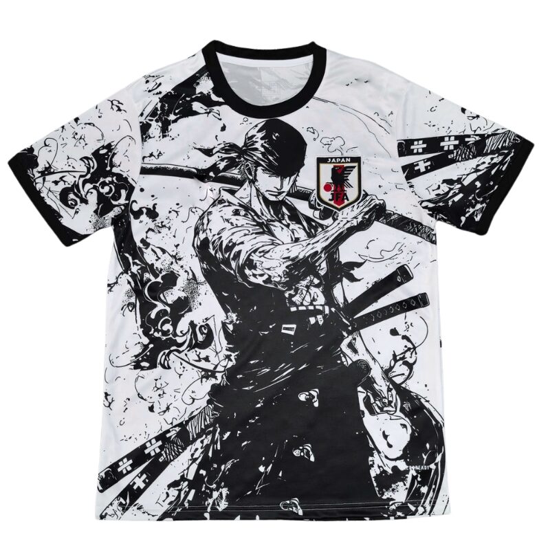 Maillot Manga Zoro Noir Blanc