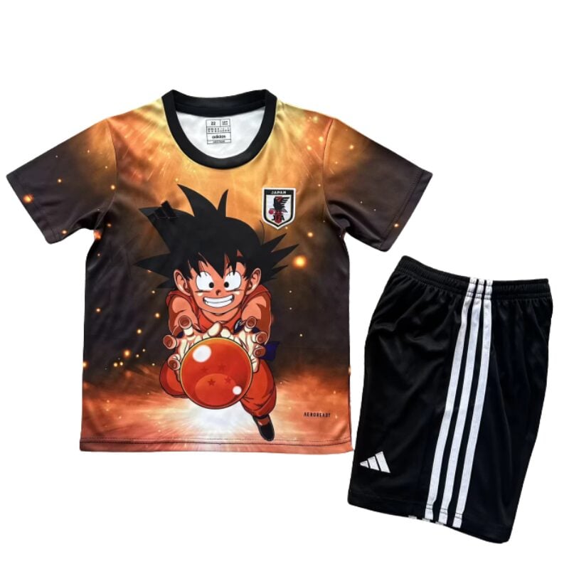 Kit Enfant Manga Son-Goku Orange Noir