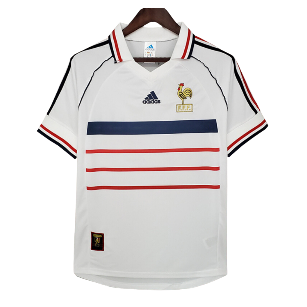 Maillot Retro Vintage France Extérieur 1998