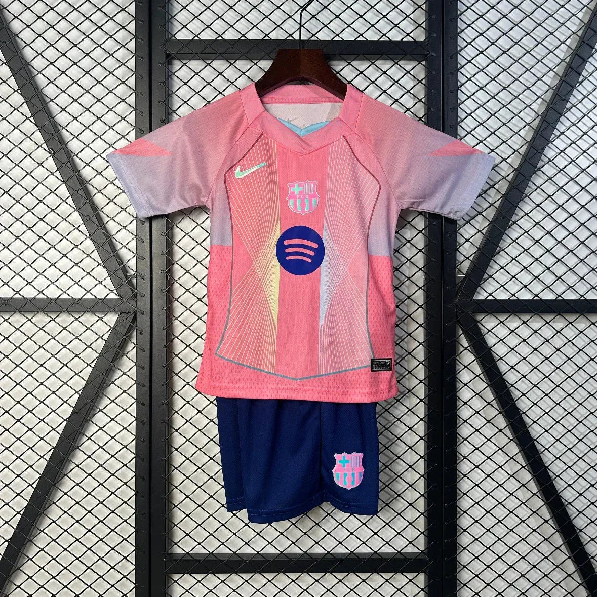 Maillot FC Barcelona + Short pour enfants 2025/2026 — Maillot de football