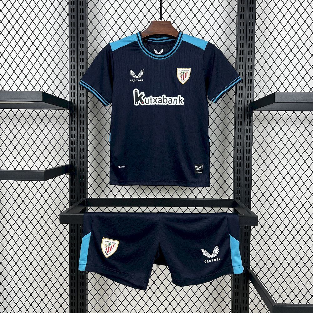 Maillot Atletico Bilbao 2026 Version Away Fans (ENFANTS) + Shorts — Maillot de football