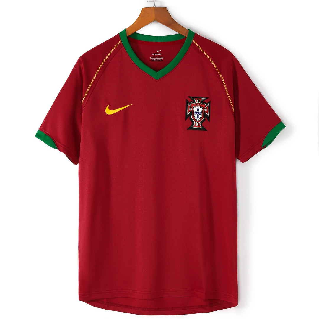 2006 Portugal Domicile maillot Retro — Maillot de football