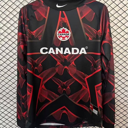 Maillot manche longue Gardien Canada 2026 Coupe du Monde — Maillot de football