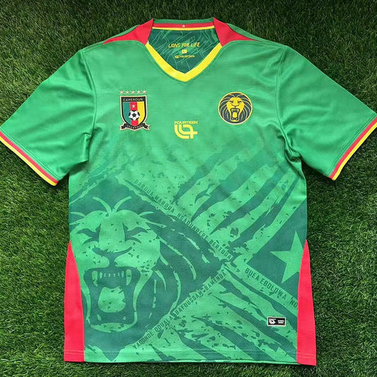 Maillot CAMEROUN 2025/2026 Version Fans — Maillot de football