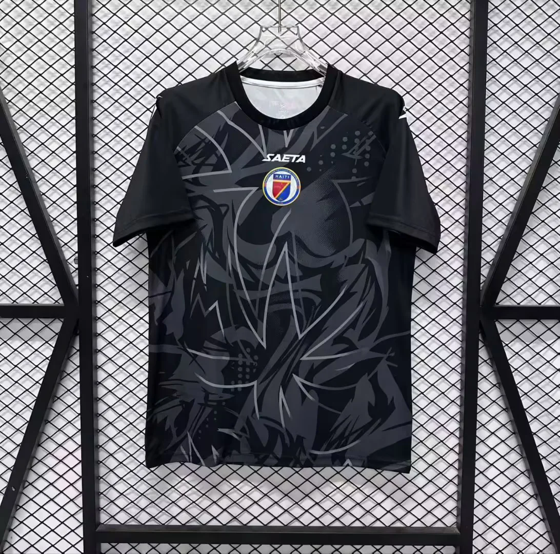 Maillot Haiti Gardien 2026 Coupe du Monde - Édition Noir — Maillot de football