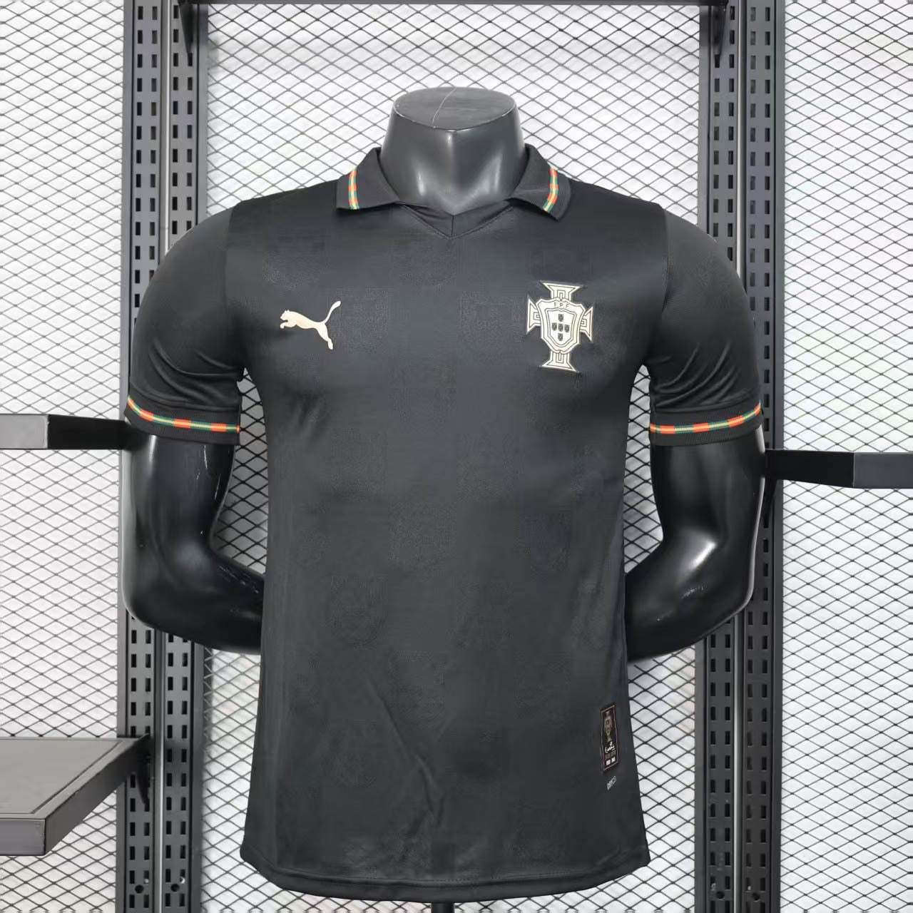 Maillot Portugal 2026 Black Kit Player Version — Maillot de football