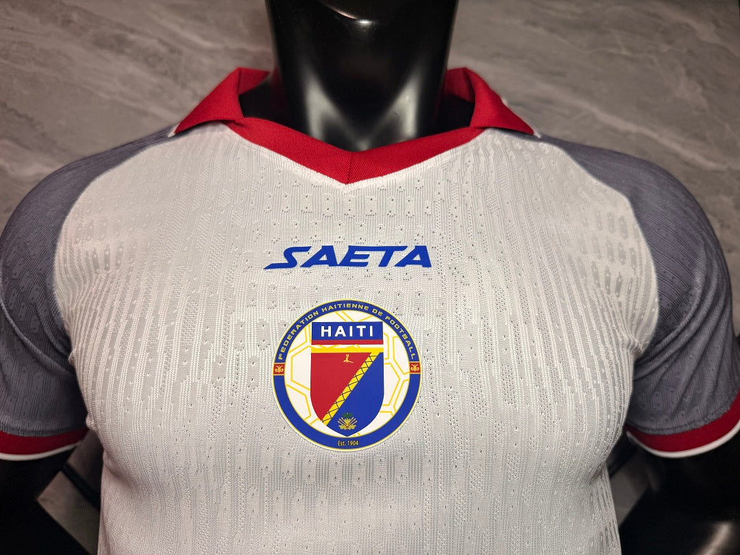Maillot Haiti 2026/2027 Version Player Coupe du Monde Blanc — Maillot de football