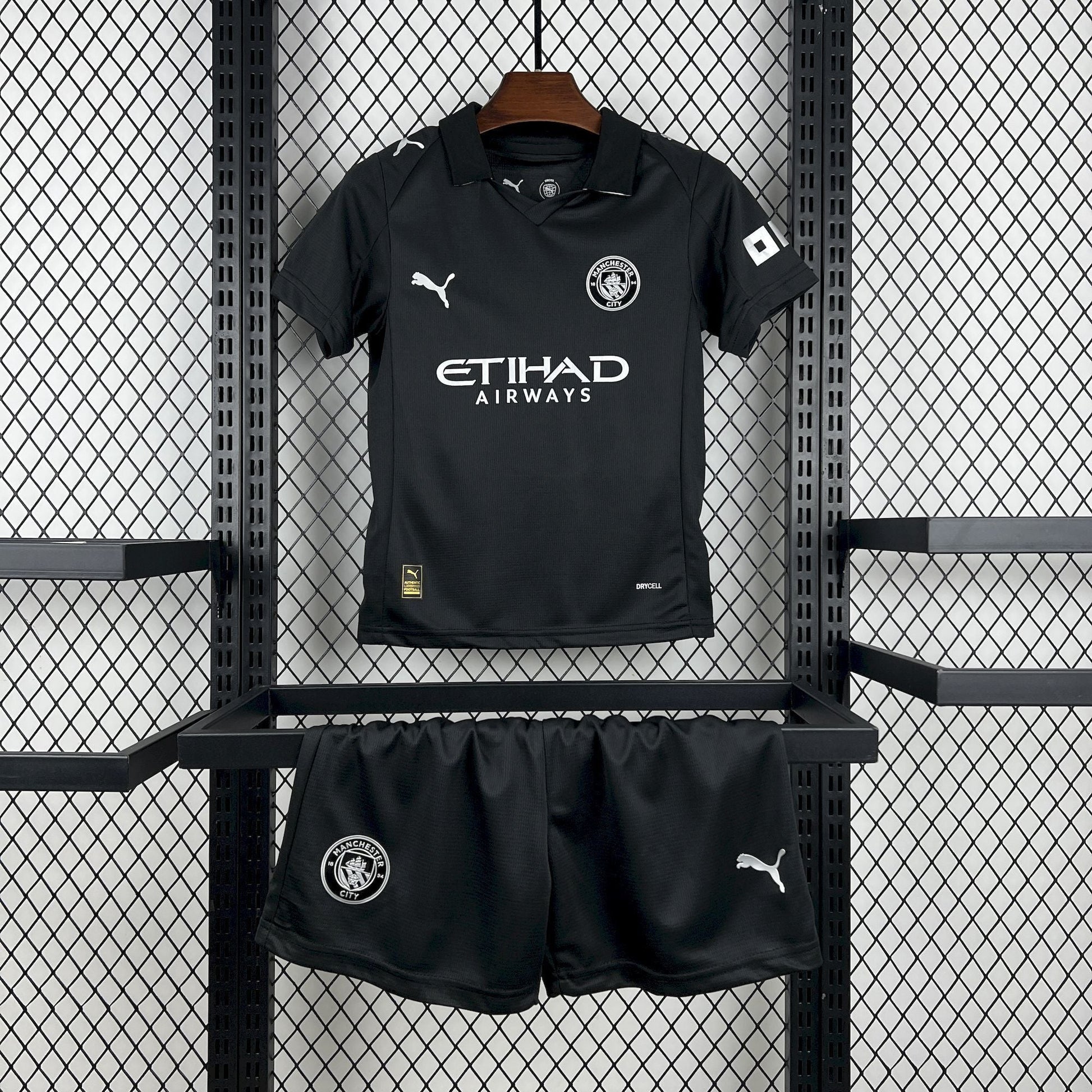 Maillot Manchester City 2026 Version Fans (ENFANTS) + Shorts — Maillot de football