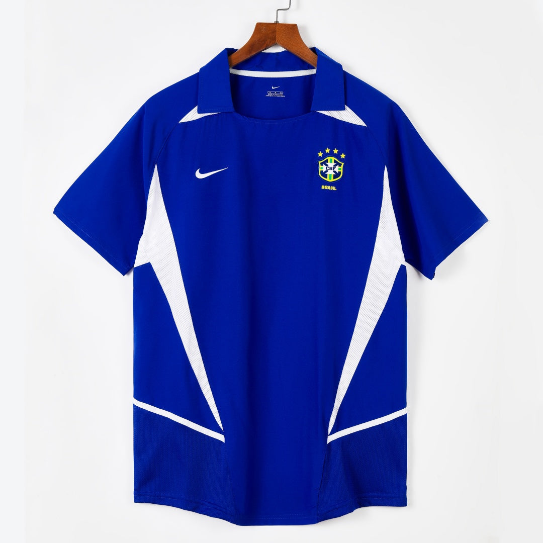 2002 Maillot Brésil Extérieur Rétro — Maillot de football