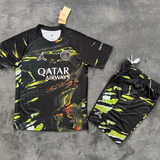 Ensemble Maillot Paris SG + Short Version Player pour Enfant — Maillot de football