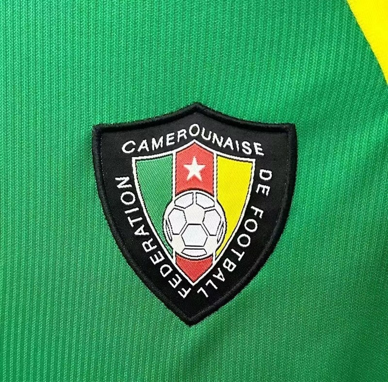 Maillot Cameroun RÉTRO 1998 Home — Maillot de football