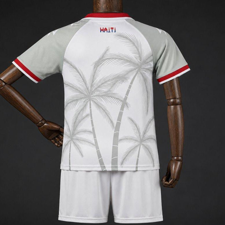 Maillot Haiti 2026 Coupe du Monde pour enfants Blanc — Maillot de football