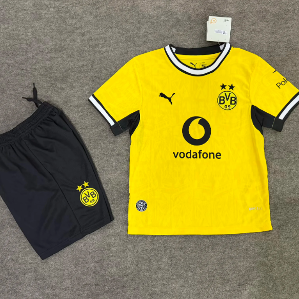 Ensemble Maillot Dortmund + Short Version Player pour Enfant — Maillot de football