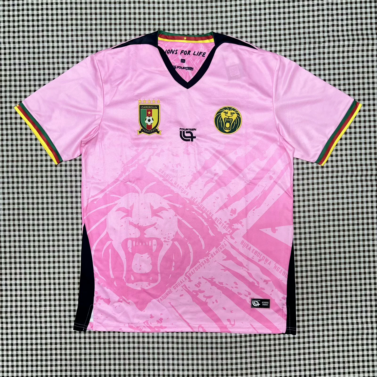 Maillot CAMEROUN GARDIEN 2025/2026 Version Fans — Maillot de football