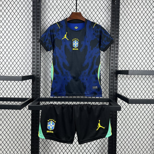 Maillot Brésil + Short pour enfants 2026/2027 Coupe du Monde — Maillot de football