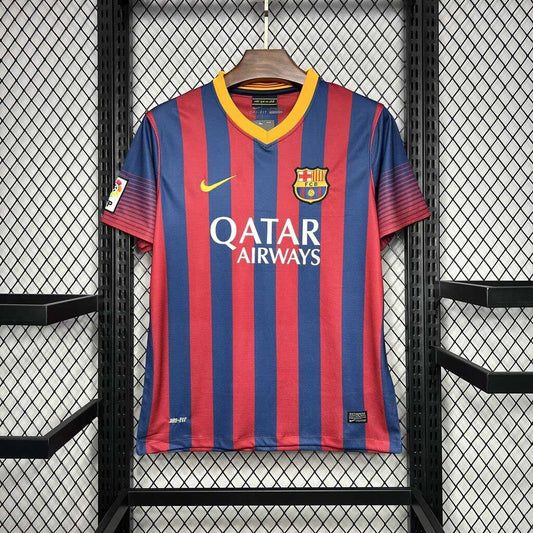 Maillot Barcelona 2013/2014 Rétro Home — Maillot de football