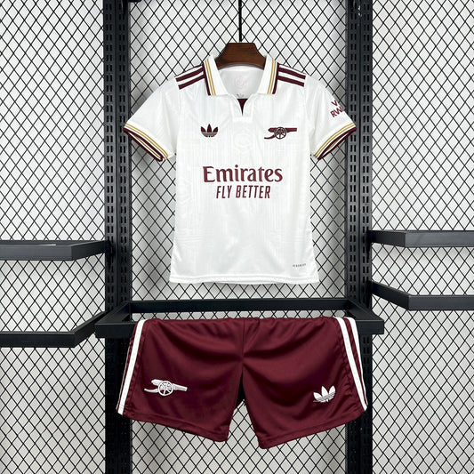 Maillot Arsenal 2026 Version Fans (ENFANTS) + Shorts — Maillot de football