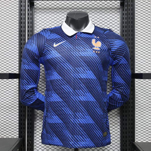Maillot France 2026 Coupe du Monde Manche Longue Version Player — Maillot de football