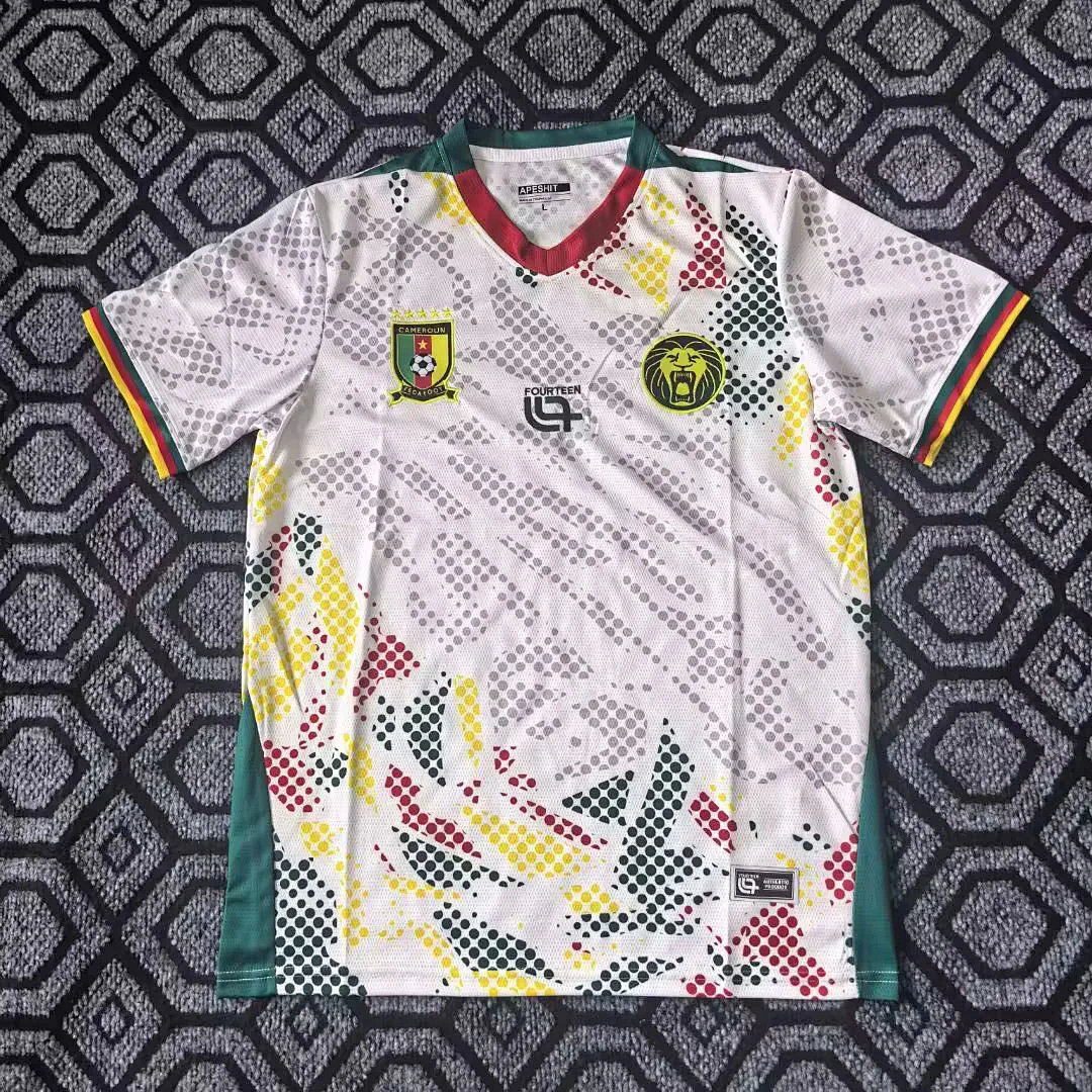 Maillot CAMEROUN Blanc 2026/2027 — Maillot de football