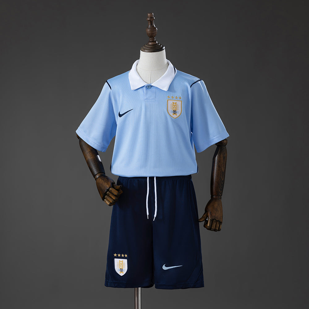 Maillot Uruguay 2026/2027 Home pour enfant — Maillot de football