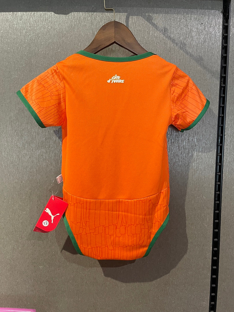 Maillot Cote d'Ivoire pour bébé 2026/2027 Coupe du Monde — Maillot de football