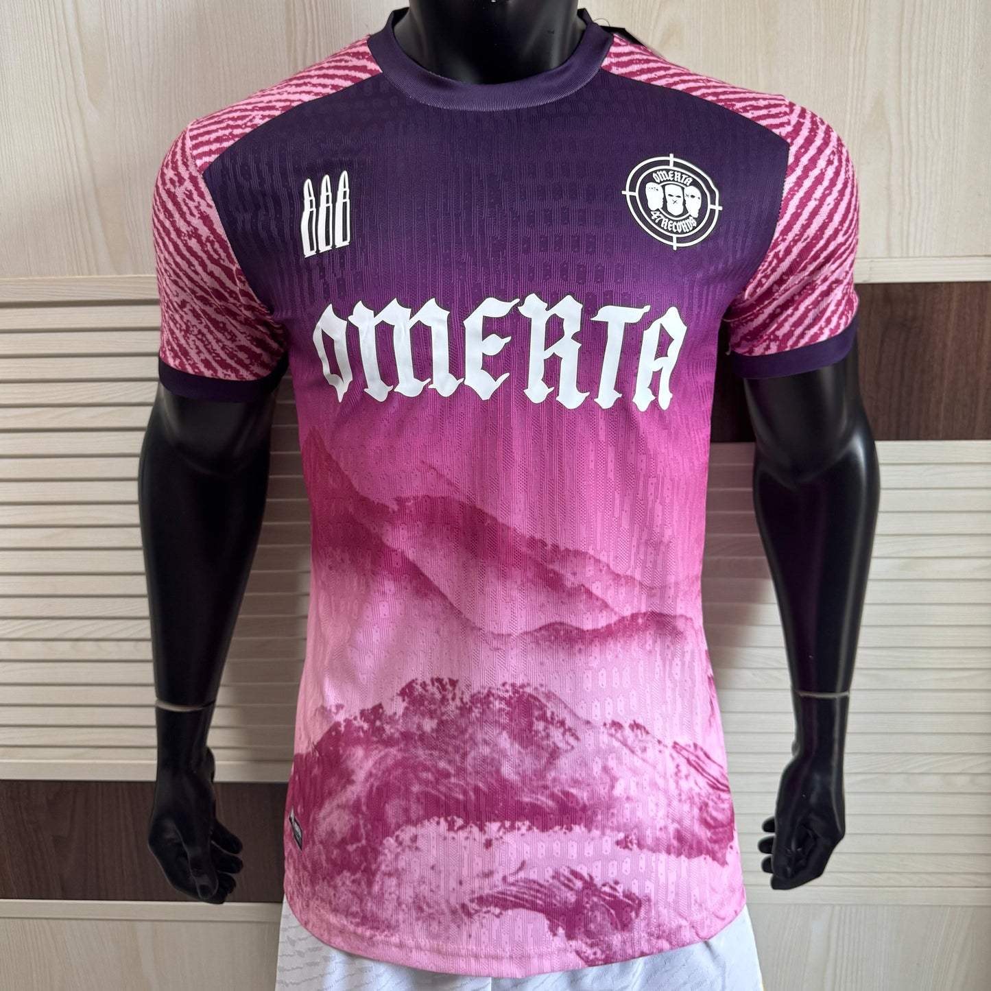 Maillot Omerta 47 Version Player 2026 Mauve — Maillot de football