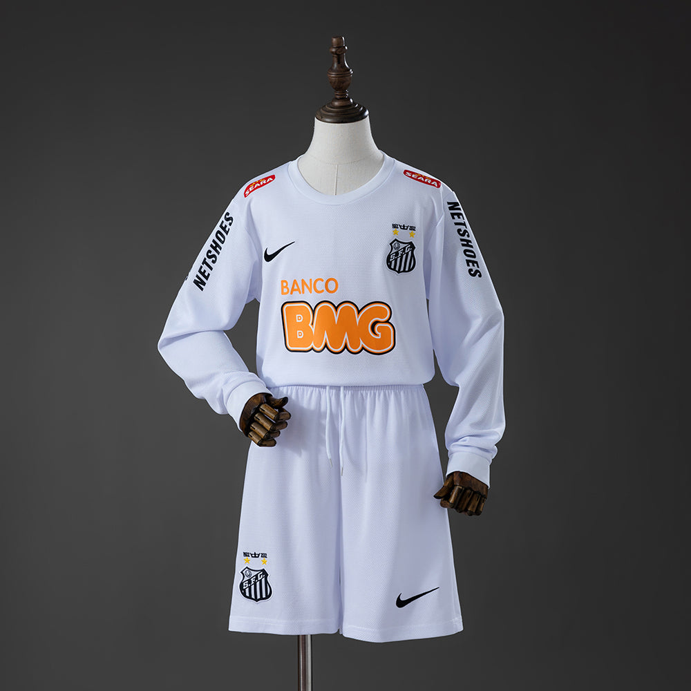 Maillot Santos Home RETRO Manche longue 2012/2013 pour enfant — Maillot de football