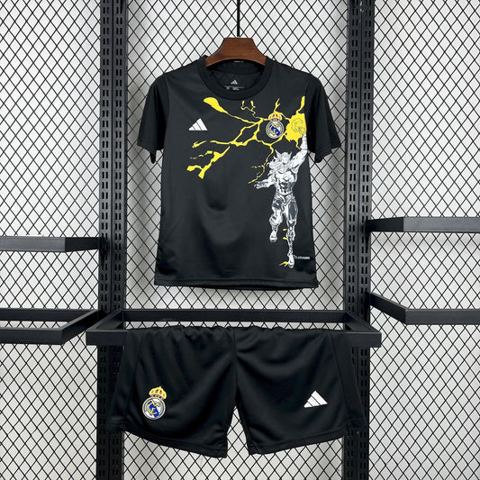 Maillot Real Madrid 2026 Version Fans (ENFANTS) + Shorts — Maillot de football