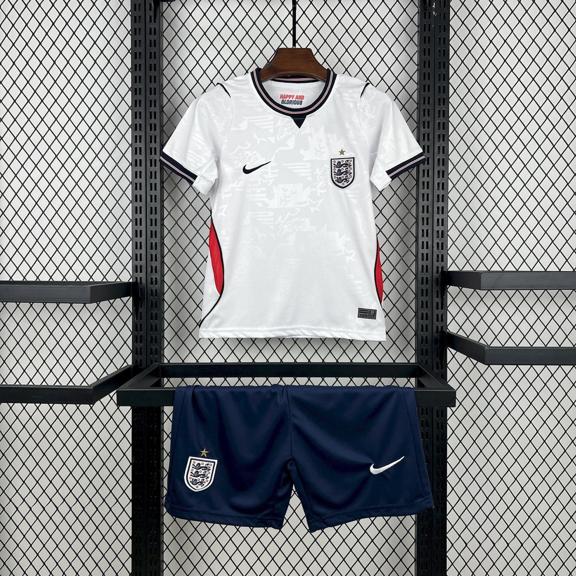 Maillot Angleterre 2026 Version Fans (ENFANTS) + Shorts — Maillot de football
