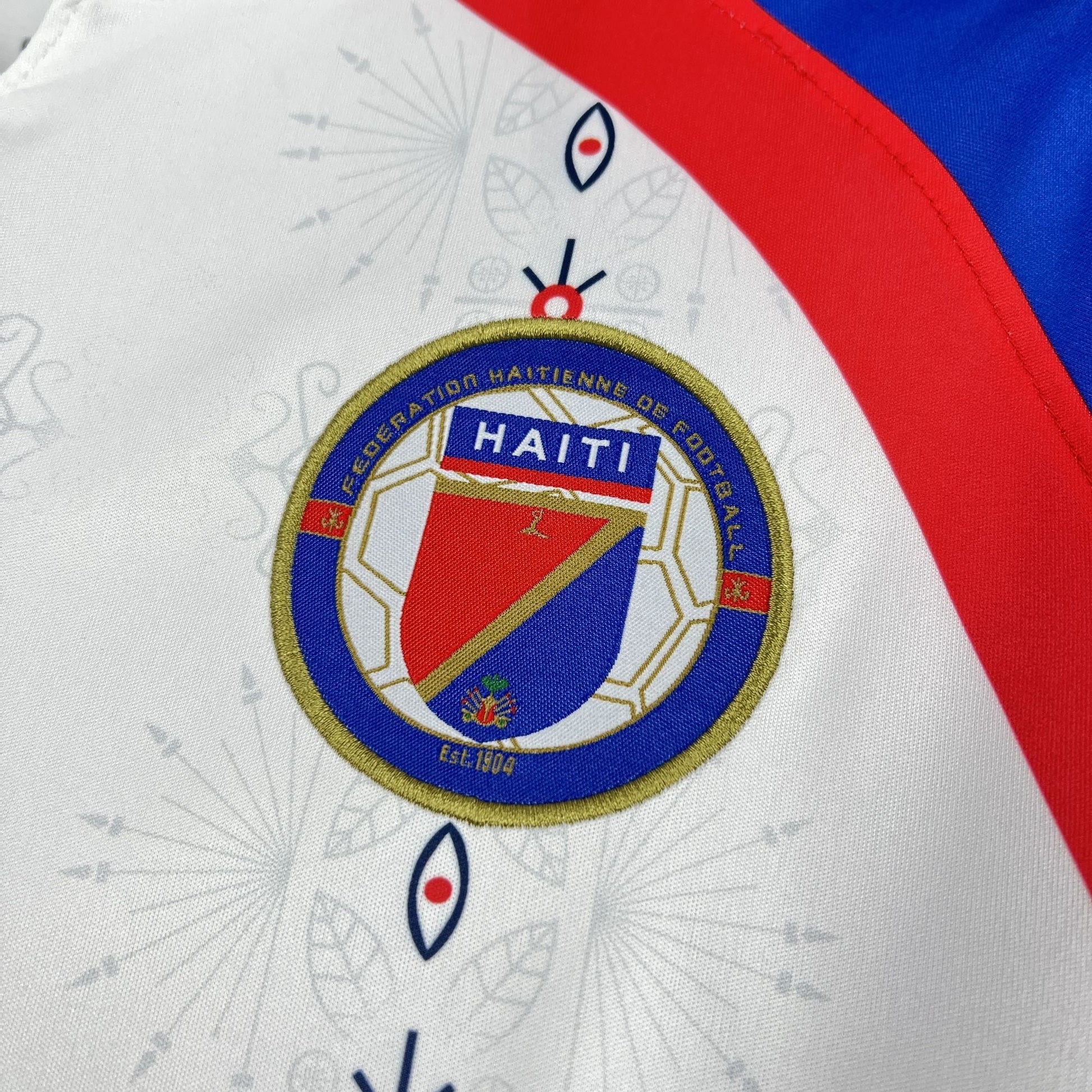 Maillot Haiti 2026 Blanc Third Coupe du Monde Version Fans — Maillot de football