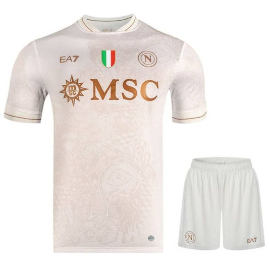 Maillot Kit enfant Naples Extérieur 25/26