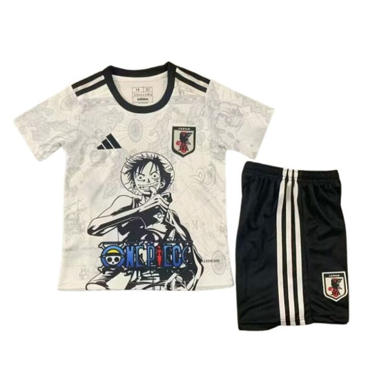 Kit Enfant Manga Luffy Noir  Blanc