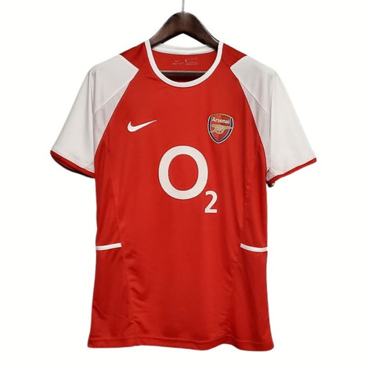 Maillot Arsenal Domicile Retro Vintage 2002 2024
