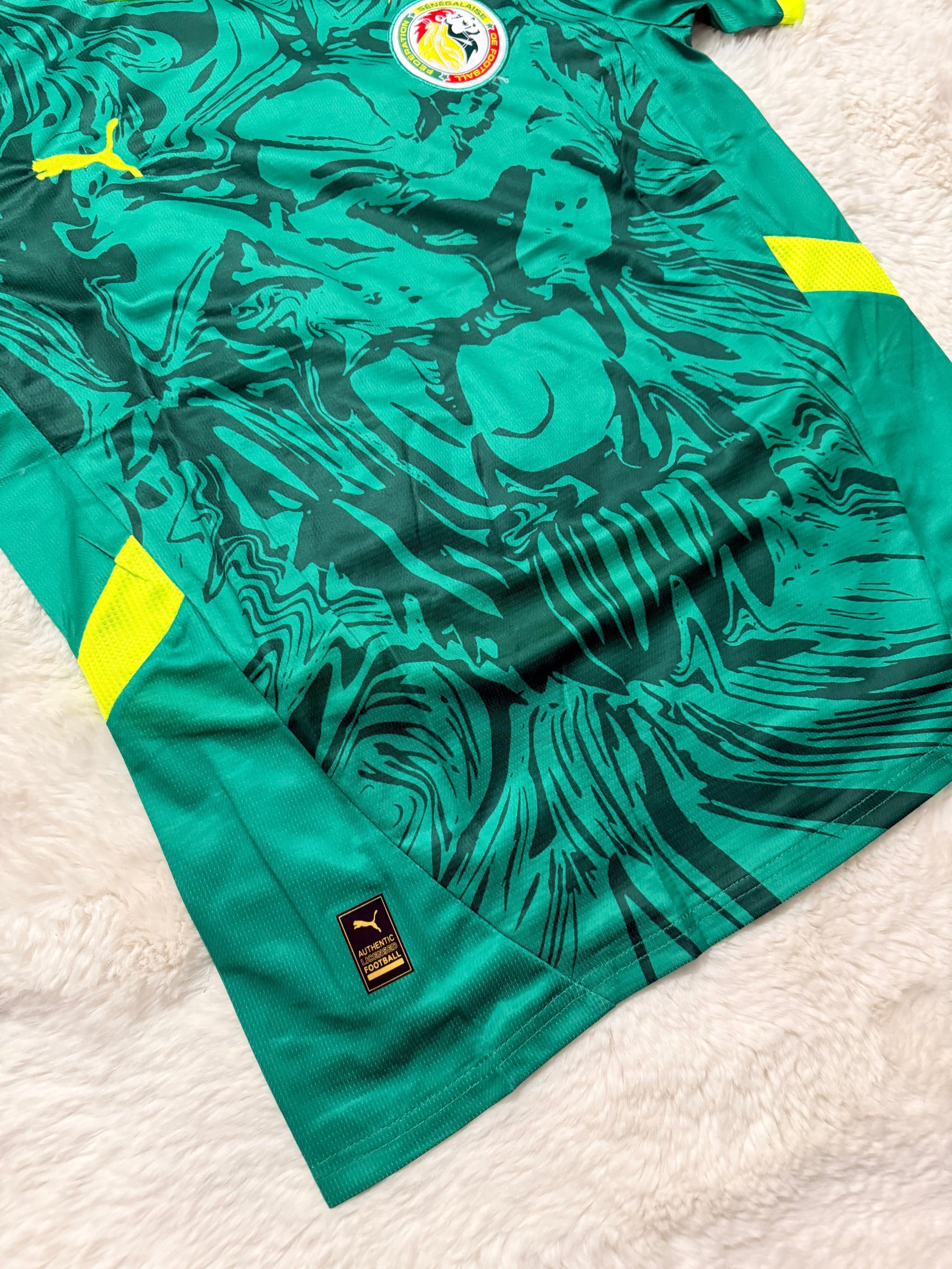 Maillot Sénégal 2026 Version Fans Away 2 ÉTOILES — Maillot de football