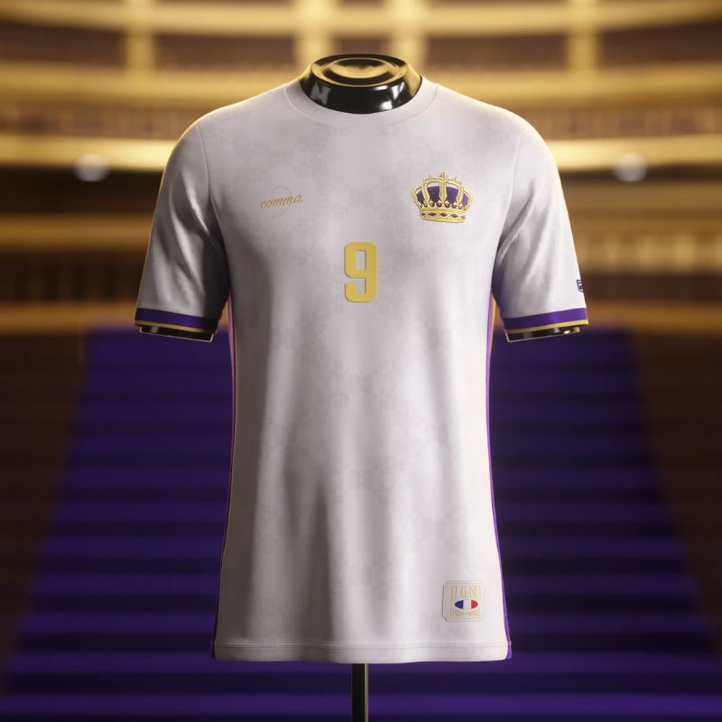 Maillot Real Madrid « King Karim » by Comma
