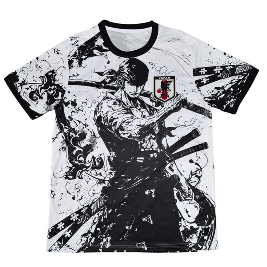 Maillot Manga Zoro Noir  Blanc