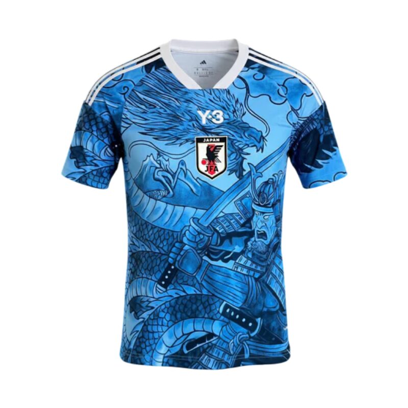 Maillot Concept Samouraï Dragon Bleu Japon