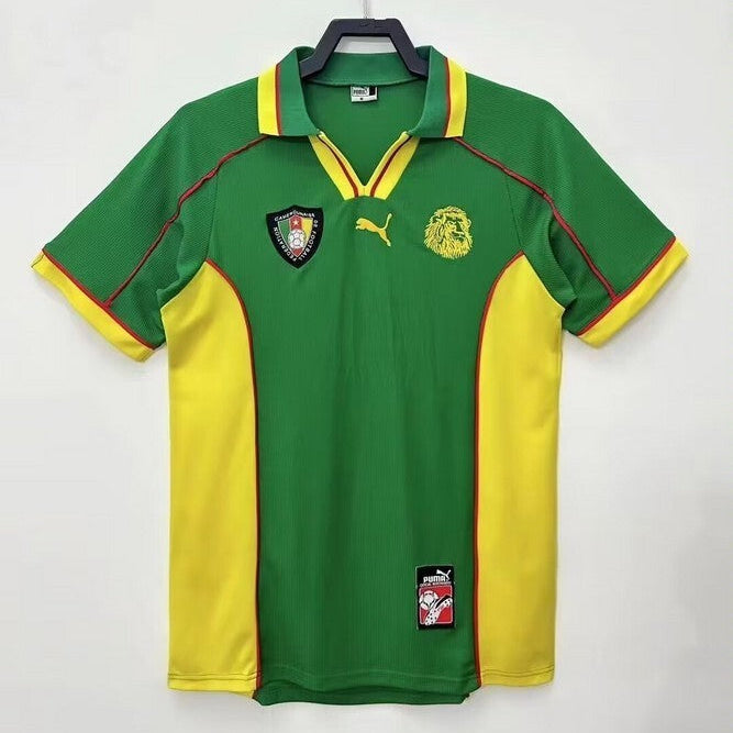 Maillot Cameroun RÉTRO 1998 Home — Maillot de football