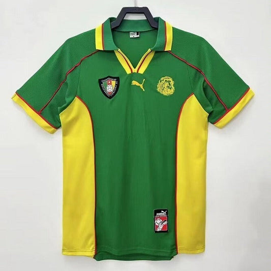 Maillot Cameroun RÉTRO 1998 Home — Maillot de football