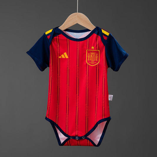 Maillot Espagne Home 2026/2027 Coupe du Monde pour bébé — Maillot de football
