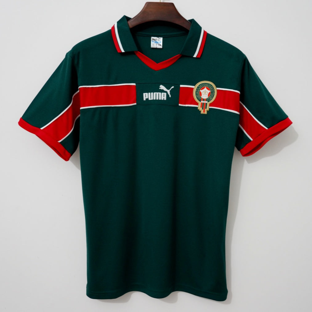 Maillot 1998 Maroc Domicile Retro — Maillot de football